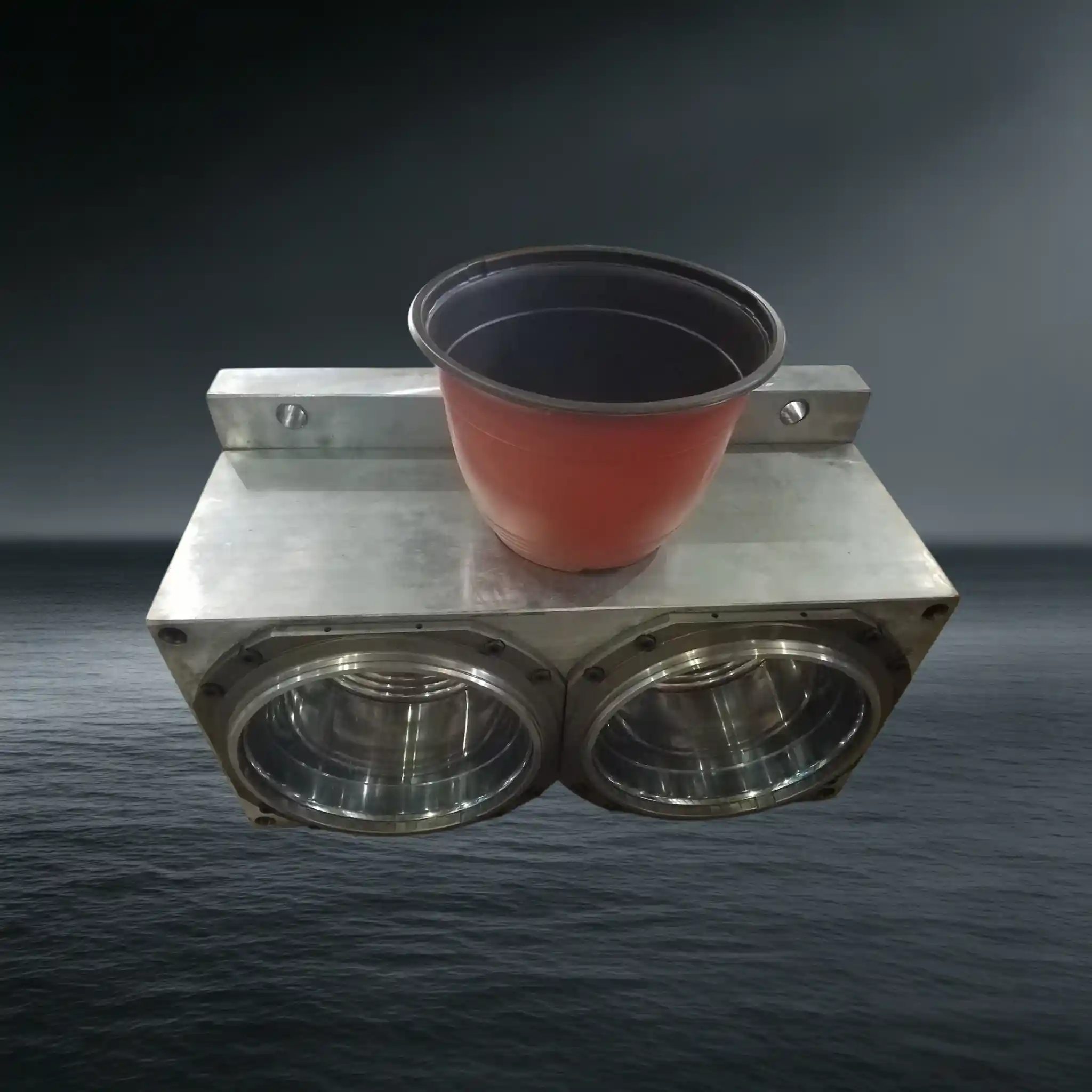 Flowerpot thermoforming mould