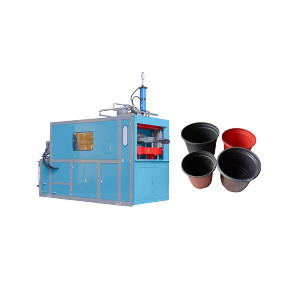 Automatic Plastic Flower Pot Thermoforming Machine
