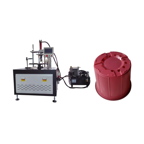 Plastic Flower Pot Bottom Punching Machine