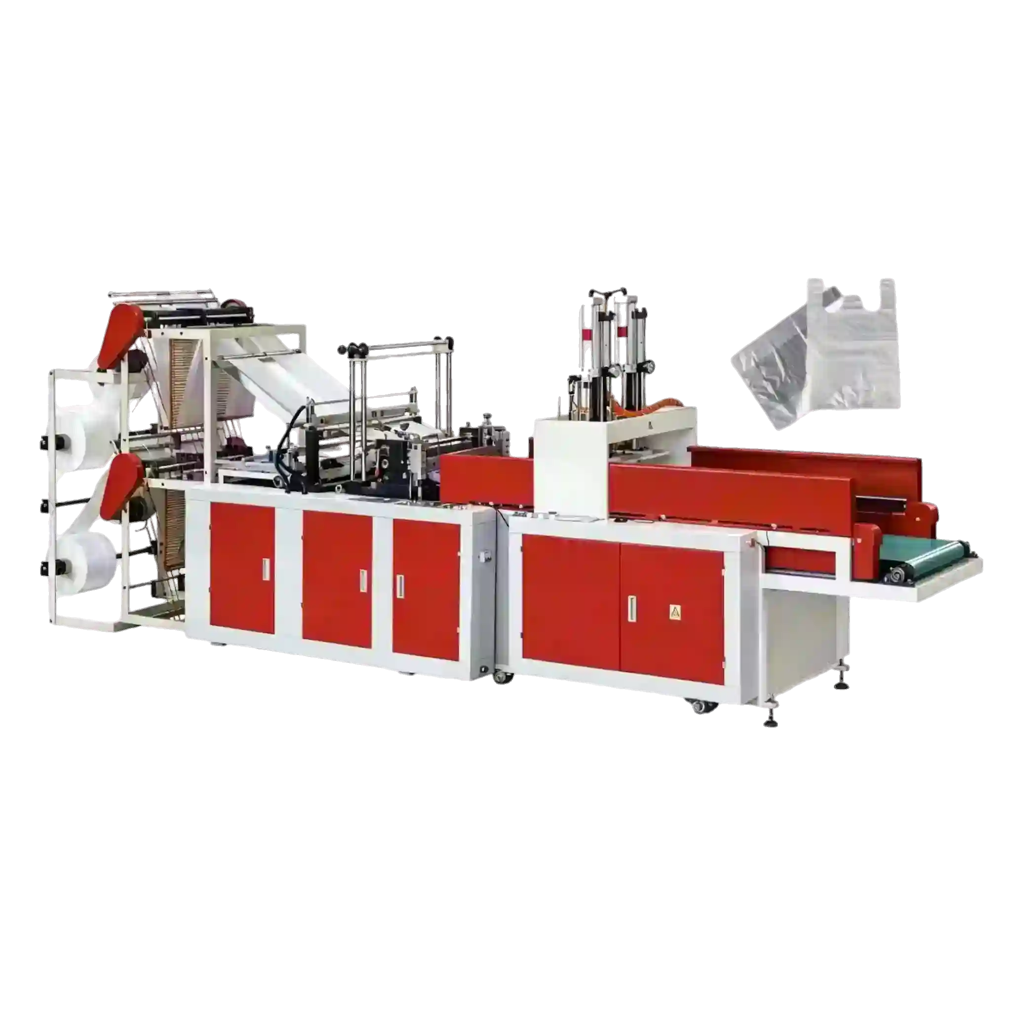 T-Shirt Bag Making Machine 4 Lines