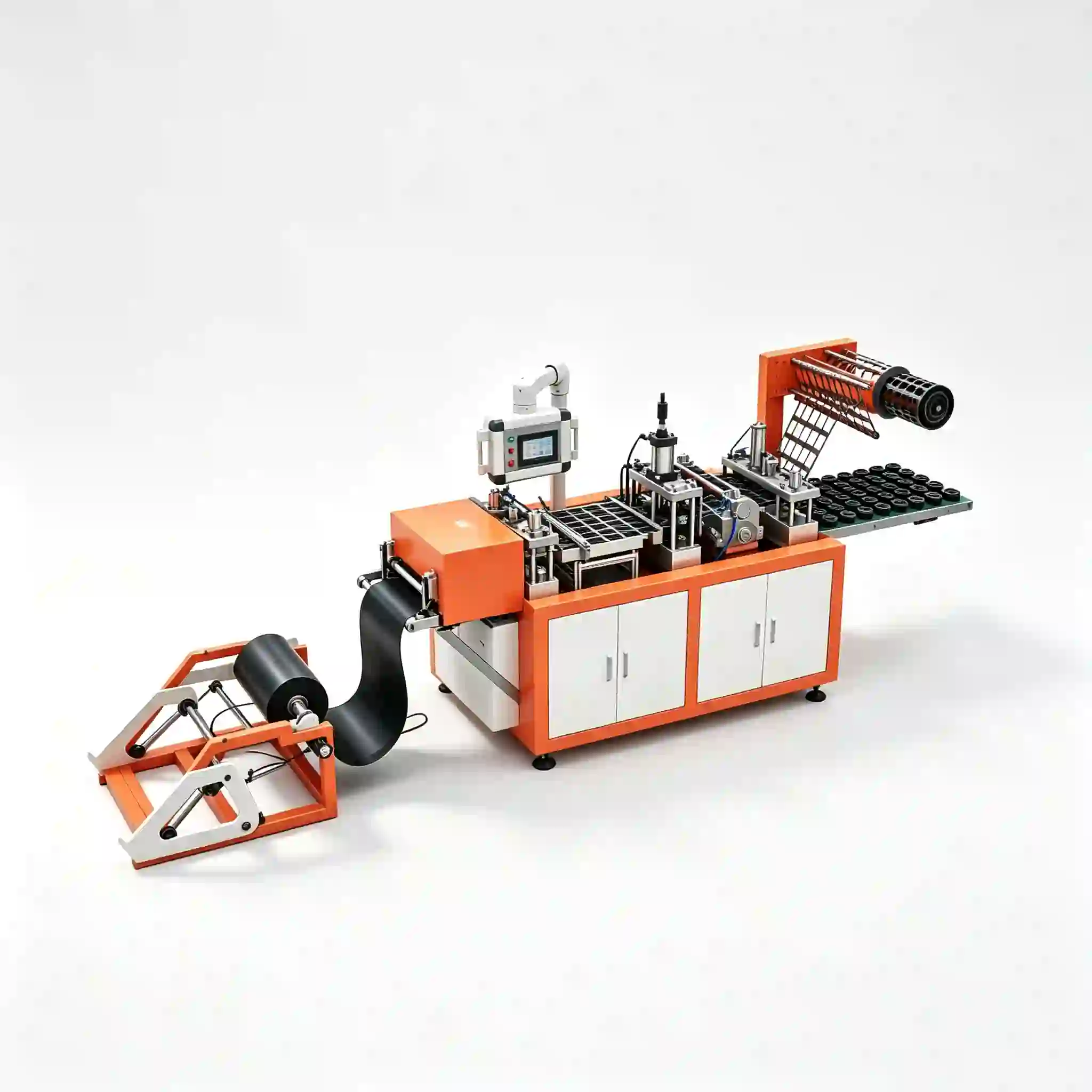 <strong>LSM-PS Lid Thermoforming Machine</strong>